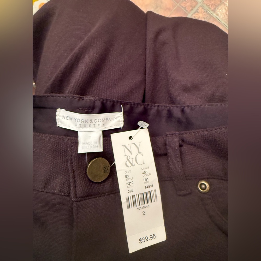 New York & Company women’s Chinos - Deep Brown
